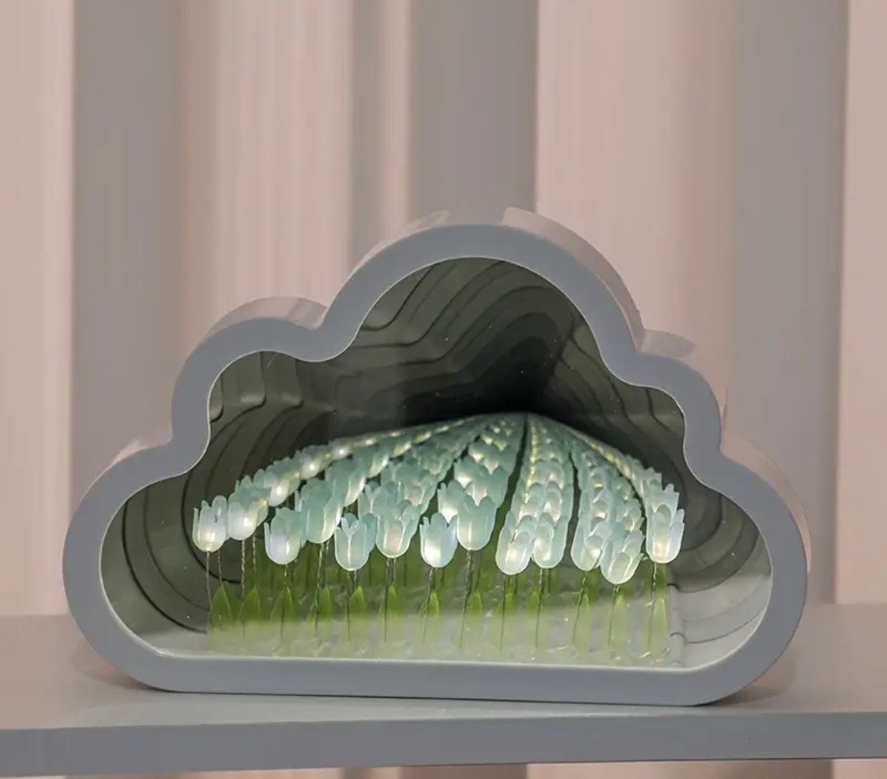 🌸 Lampara de nube tulipanes infinitos 🌸